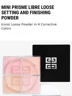 Givenchy Mini Prismé Libre Compact - Soft Pink & Peach Quartet